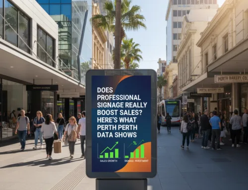 Does Professional Signage Really Boost Sales? Here’s What Perth Data Shows